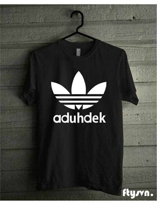 PALING DICARI Kaos ADIDAS ADUHDEK bahan Combed 30'S PROMO