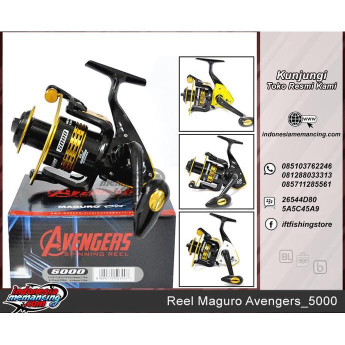 SALE REEL PANCING MAGURO AVENGERS_5000 SALE