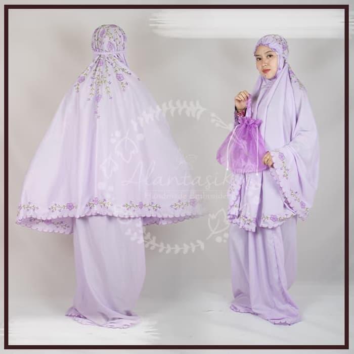 Mukena Bordir Handmade babby Silk / Mukena Murah / Mukena Bali / Bukena Bordir / Mukena bahan bagus / Mukena