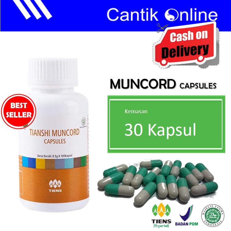 Tiens Muncord Suplemen Stamina Pria Wanita Paket Hemat 30 Kapsul
