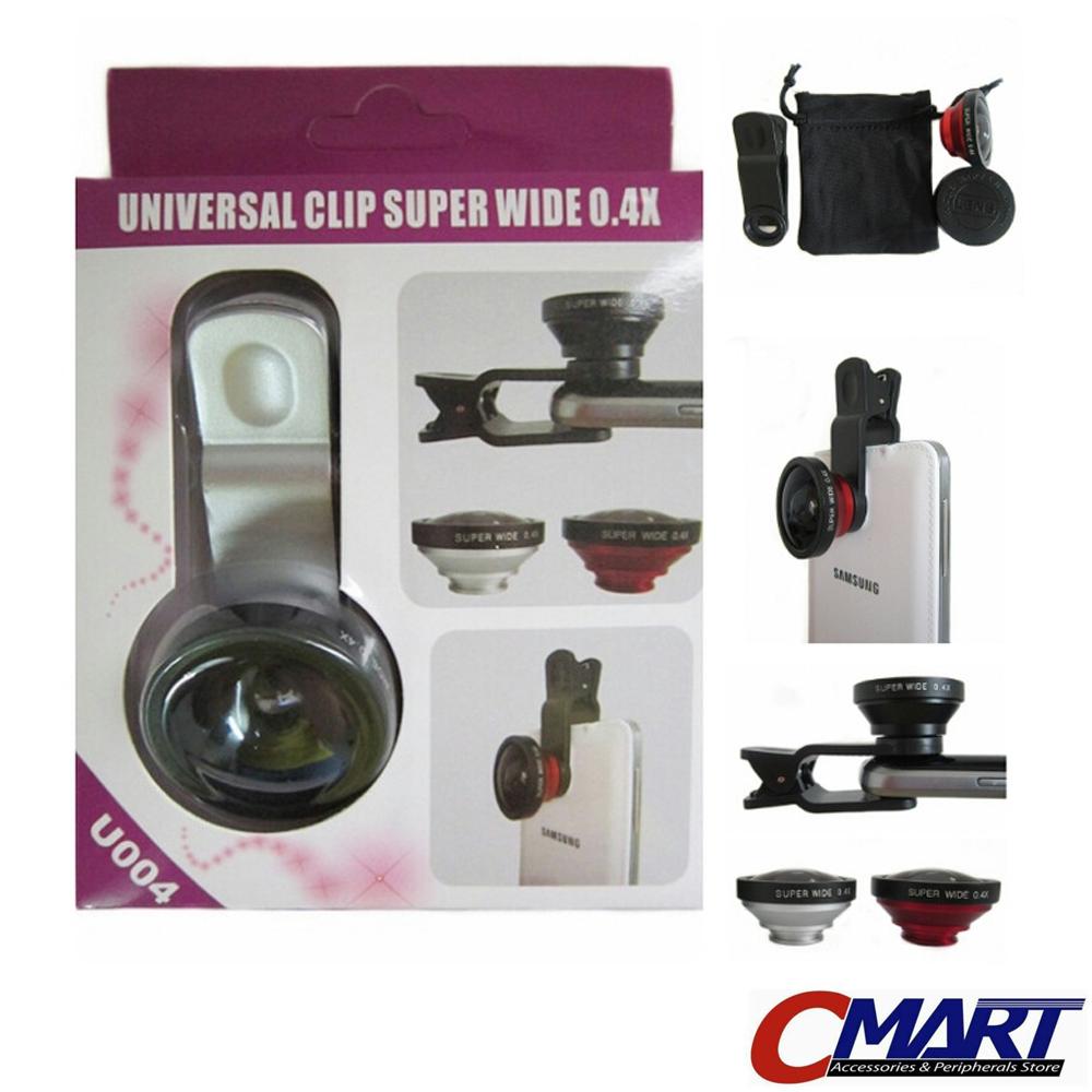 Lensa Universal Clip SUPER WIDE 0.4x di HP - GRC-LS-CUSW
