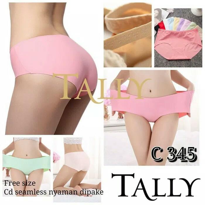 Tally Celana Dalam Seamless Tanpa Jahitan C-345 (All size L fit to XXL)