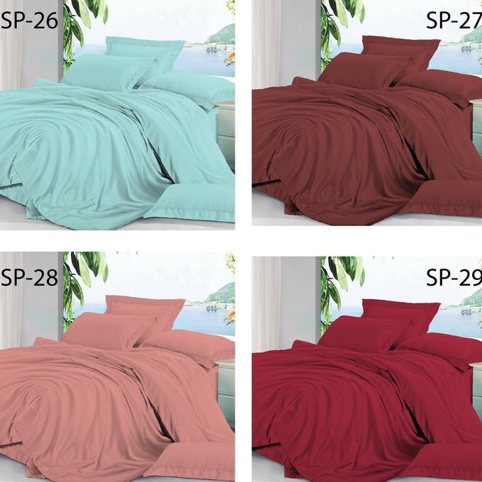 PROMO GROSIR SPREI MILLENIA POLOS MURAH 160X200CM - SLKFNDOS