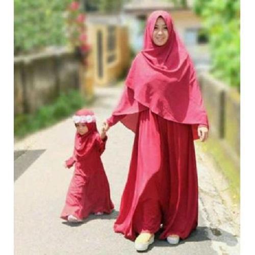 PROMO BAJU - SUPPLIER GROSIR 15097 15096 BAJU MAXI GAMIS COUPLE MOM & KIDS WANITA BUSUI DEWASA MODIS TERBARU CEWEK LENGAN PANJANG WARNA MERAH BIRU MURAH GROSIR KEKINIAN BAHAN JERSEY