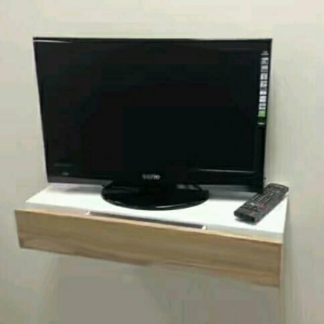 Ambalan Melayang Dengan Laci. Rak Dinding Modern. Rak Minimalis. Hpl