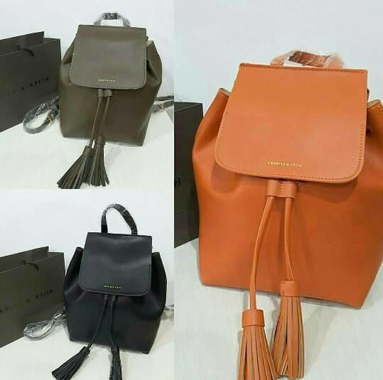 PROMO TERBATAS!!! TAS RANSEL CHARLES AND KEITH ORIGINAL