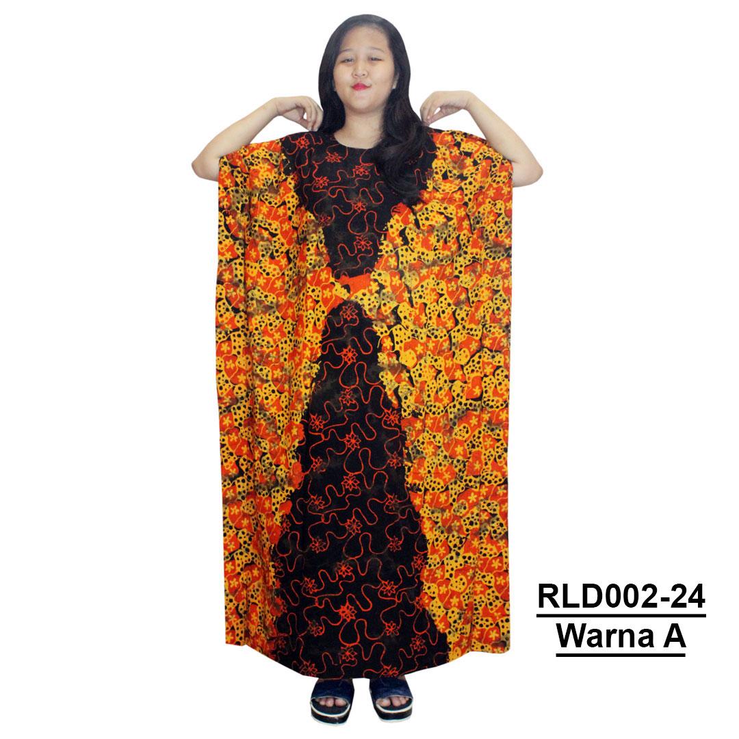 Longdres Kalong, Kelelawar, Lowo Batik Cap Halus Pekalongan, Baju Tidur, Piyama, Leher O (RLD002-24)