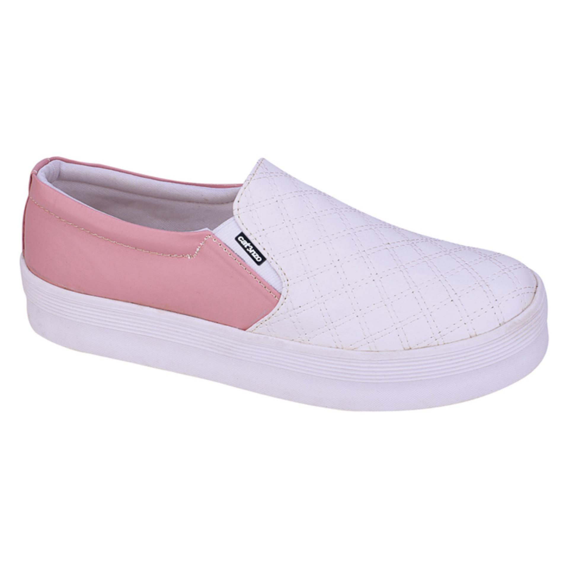 Catenzo Jual Sepatu Boots Casual Wanita Ye 090 Bahan Synthetic Warna Sepatu Casual Wanita Bahan Synthetic Pink Rubber Outsole