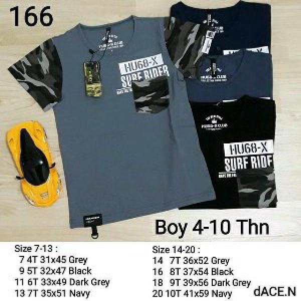Baju korea anak cowok kaos korea tshirt import branded 166