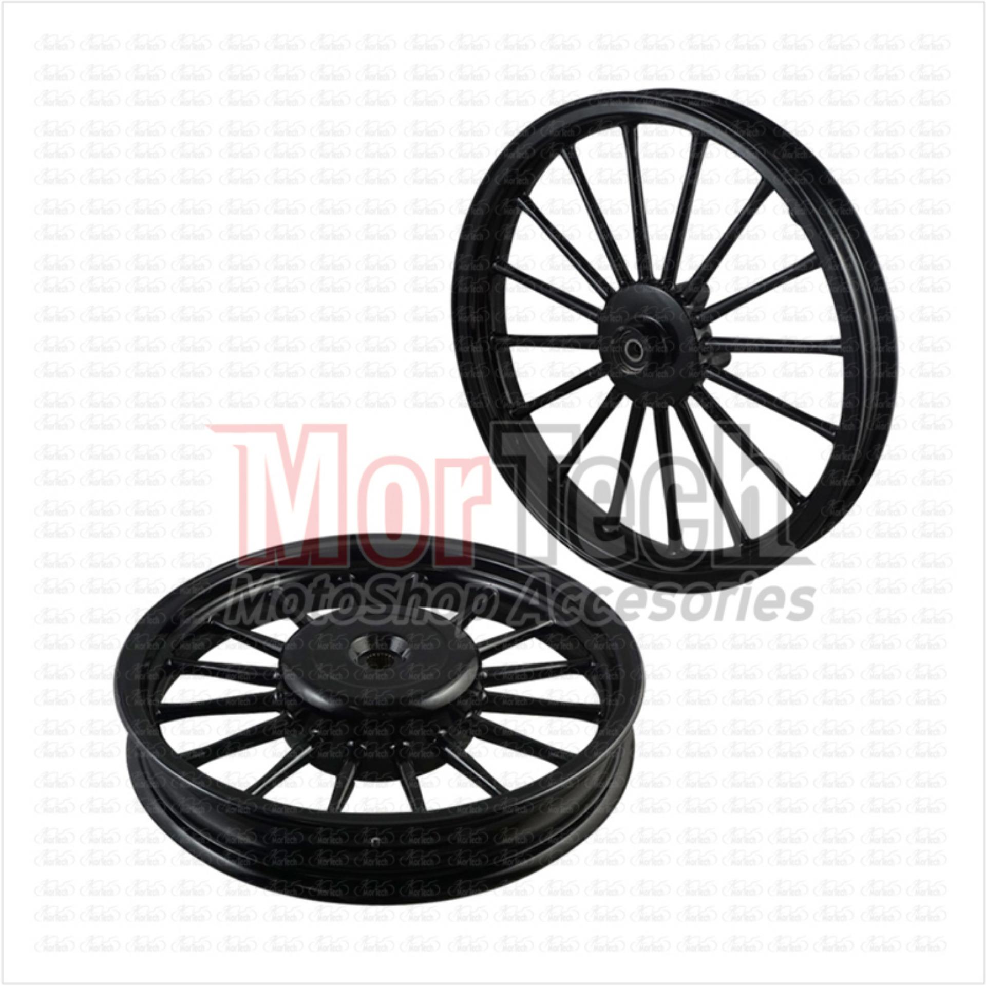 Rossi Velg Pelek Racing Andromeda Scoopy Fi 110 cc Palang 16 Hitam