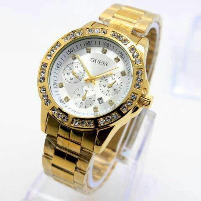 PROMO TERBATAS!!! jam tangan wanita guess ( rolex gucci bonia chopard casio hermes gc) Terbaru Murah