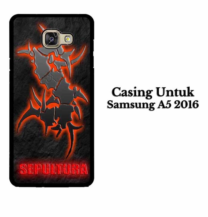 Casing SAMSUNG A5 2016 sepultura Hardcase Custom Case Se7enstores