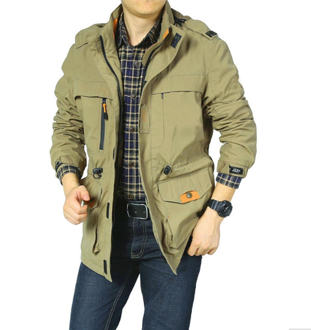Jaket Parka Jeep 100% Bahan Cotton Hoodie Lepas Pasang Nyaman Di Pakai hangat Eleghan Simple Tidak Berbulu Tersedia 2 Warna Dan Logo All club Bola . DISKON