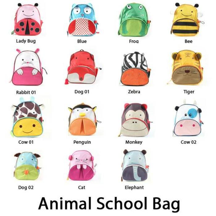 GROSIR IMPORT Tas Sekolah / School Bag / Animal School - sLCrKZ