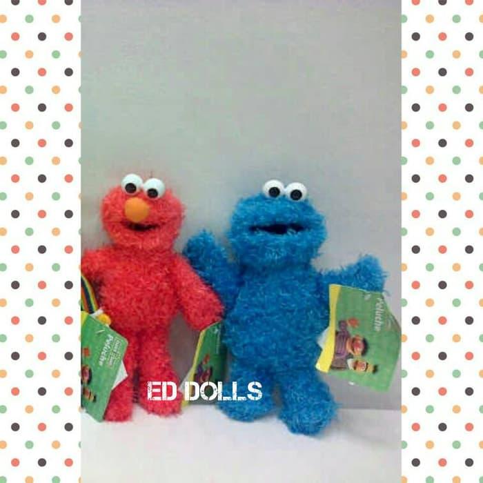 BEST SELLER!!! BONEKA: SESAME STREET - ELMO & COOKIE MONSTER - EfdxJ8