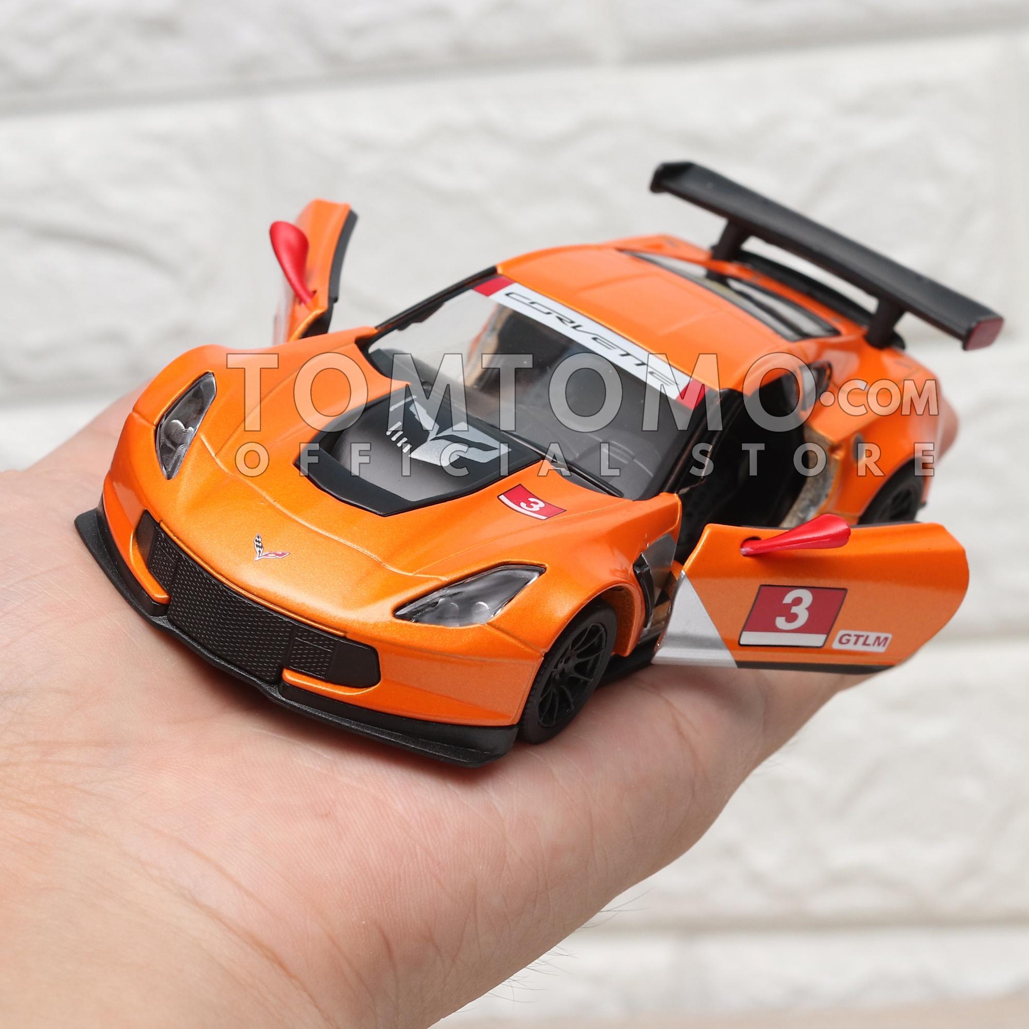 Corvette C Series Tomtomo Diecast C7 R Miniatur Mobil Mobilan Sedan Sport Kado Ultah Mainan Anak Cowok Laki Laki Aksesoris Interior Dashboard