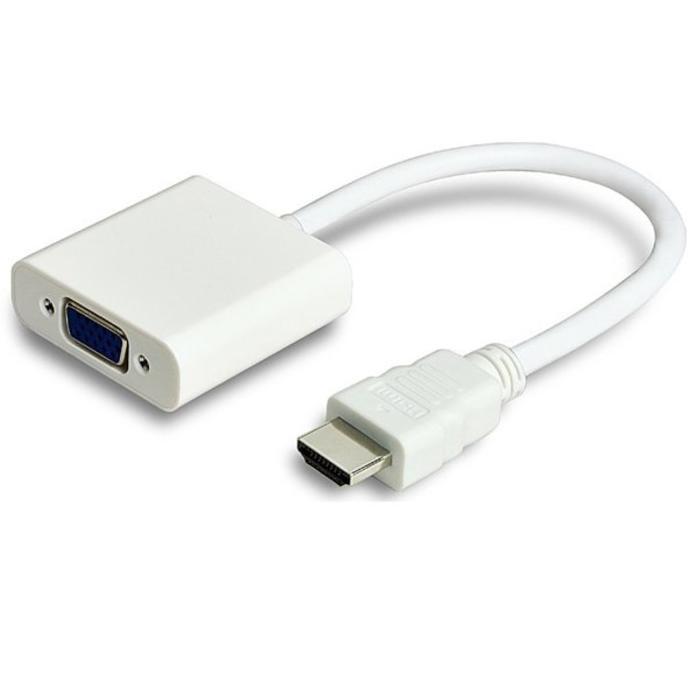 BEST SELLER!!! KABEL HDMI KE VGA FEMALE TO LCD TV PROYEKTOR CONVERTER LAPTOP PC MURAH