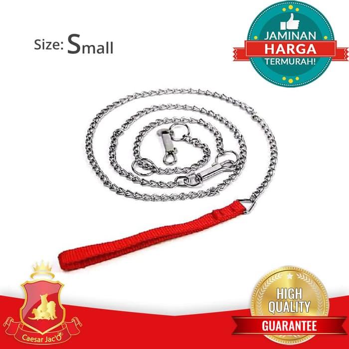 Rantai Kalung Anjing Kucing Hewan - Dog Cat Leash Besi Small
