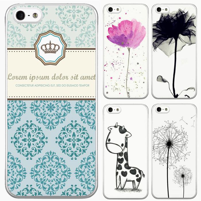 Iphone 5 5S Case Bunga Lucu Unik Keren Casing Murah Berkualitas Flora