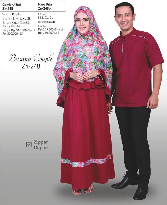 Couple Gamis Syari + Koko Zenitha 248