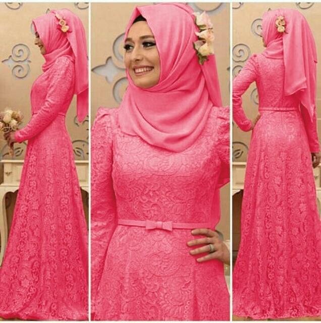 Hijab Seikha pink Busana Muslim Wanita Gamis brukat cantik