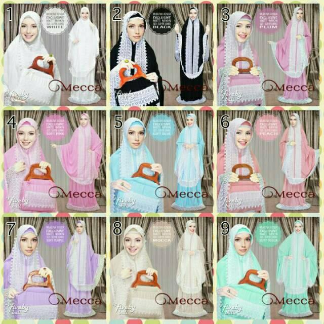 Mukena Mecca soft tosca