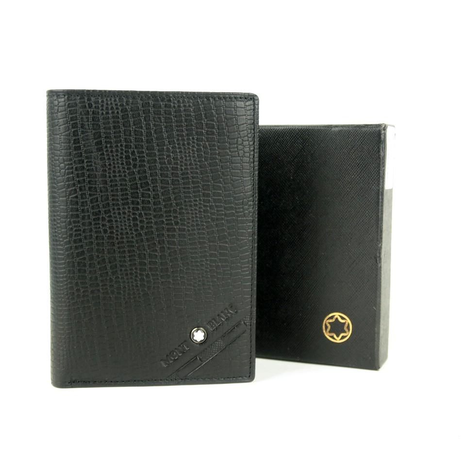 Paling Murah MONTBLANC 1852.M1607-4 HITAM DOMPET KULIT PRIA TANGGUNG IMPORT BRANDED Toko Makmur