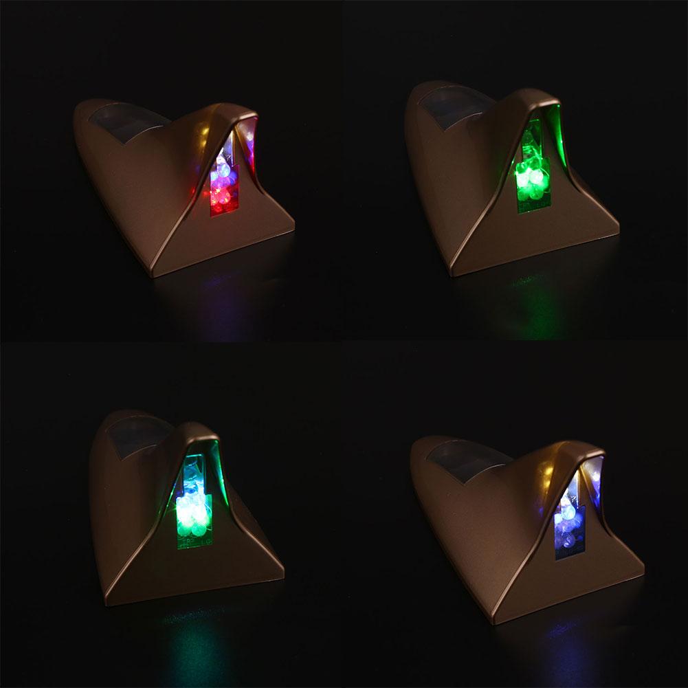 Rp 68.000 1 Pcs Tenaga Surya Lampu Belakang LED Lampu Belakang Mobil Styling Antena Udara ...