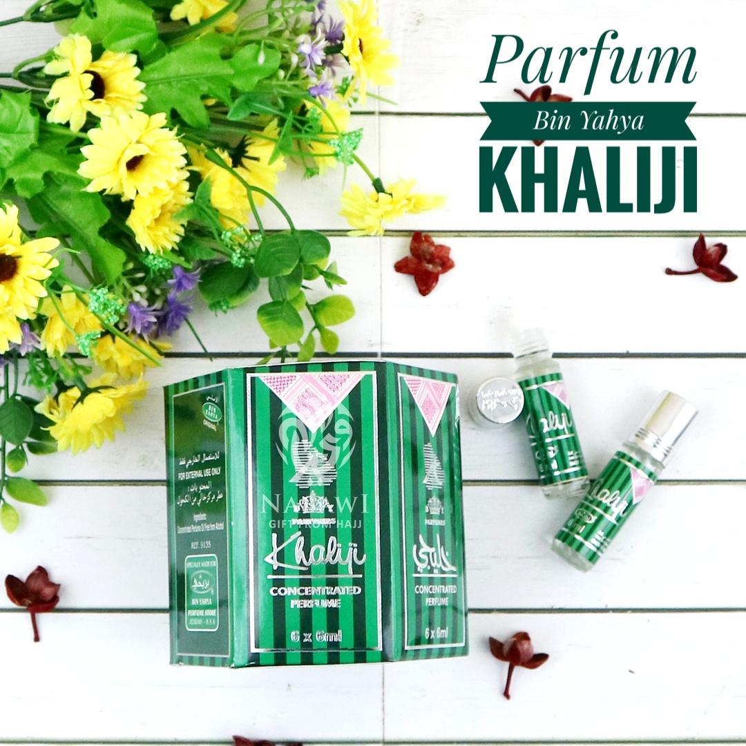 Parfum Minyak Wangi Non Alkohol Original Bin Yahya Khaliji 6 Botol Oleh Oleh Haji dan Umroh