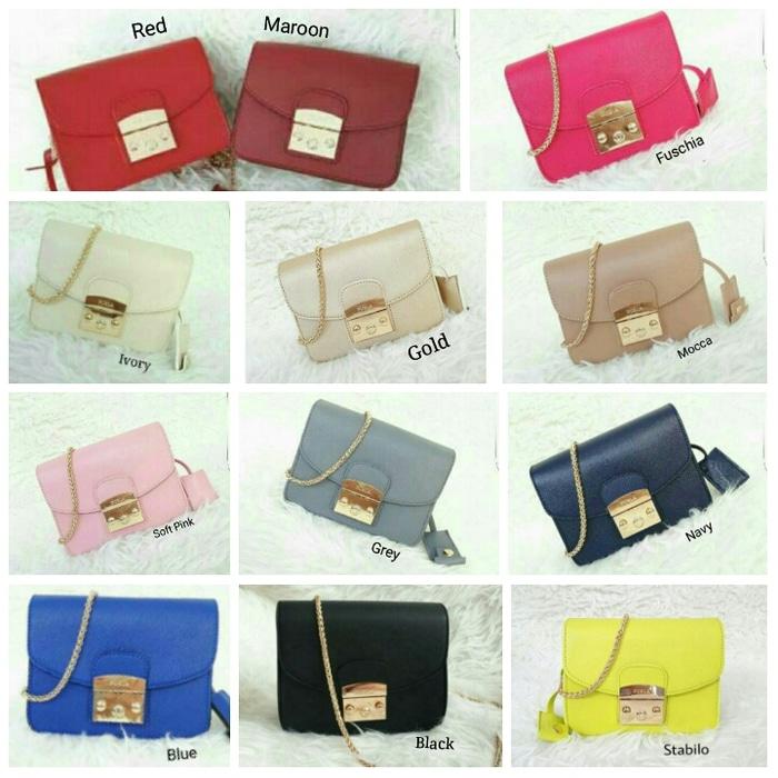 PROMO TERBATAS!!! Tas Wanita Furla Metropolis Crossbody /Tas Mini Furla Like Original