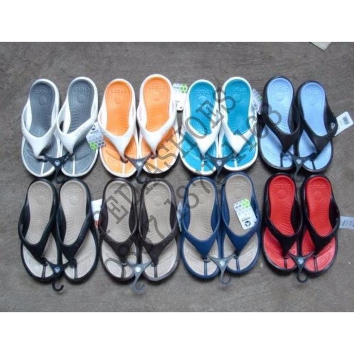 Sandal Jepit Cowok Crocs Athens Original (Grosir Dan Eceran) - Ihbfvf