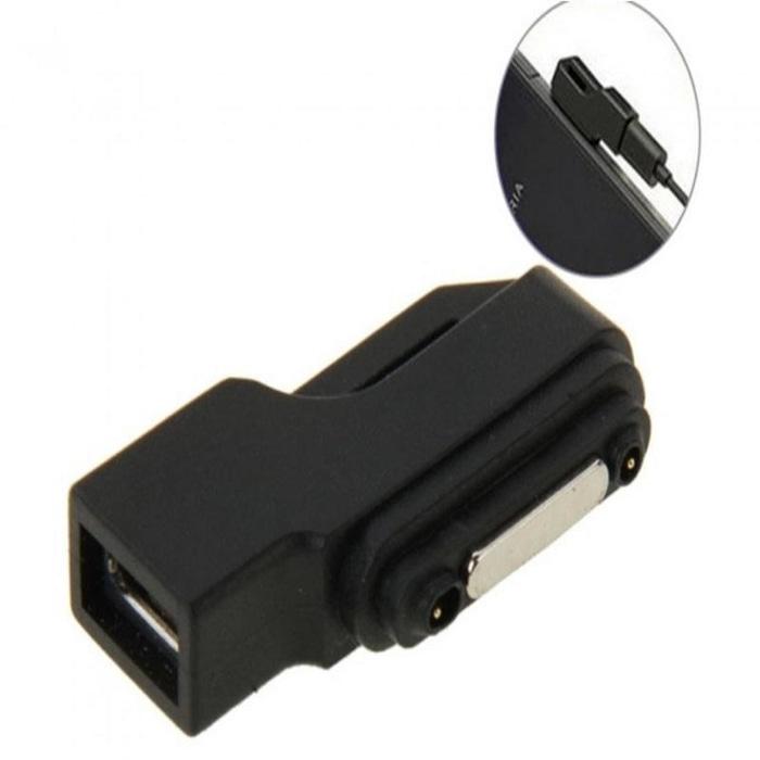 Micro USB To Magnetic Charger Adapter Sony Xperia Z3 /Z2 / Z1