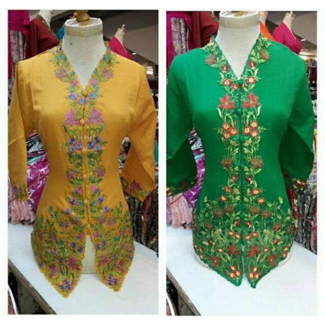 ATASAN KEBAYA ENCIM BORDIR KOMBINASI