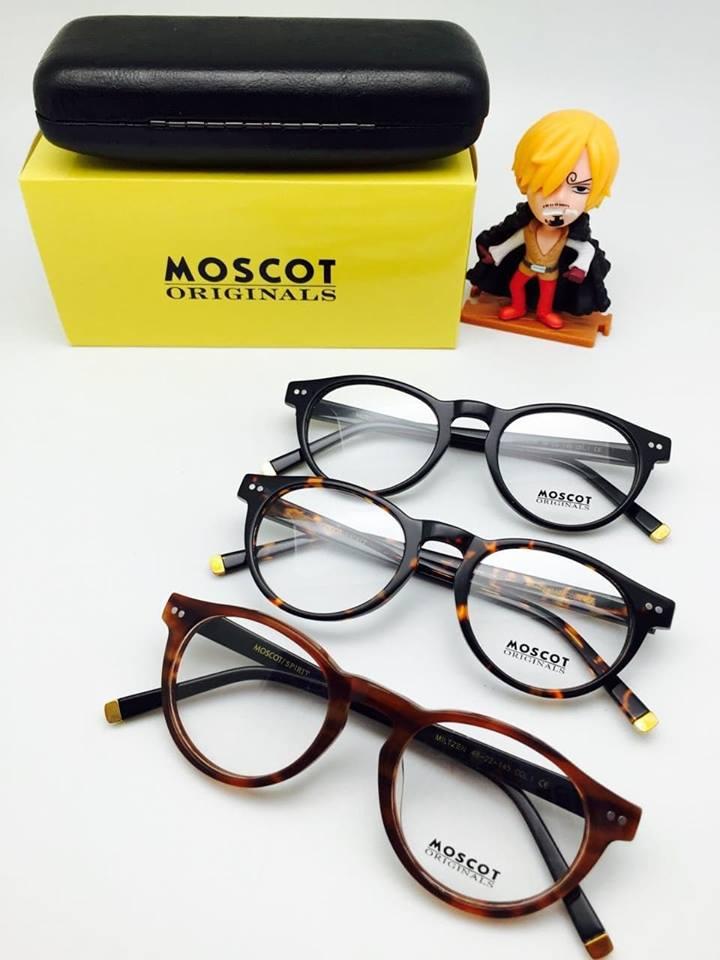 Terbaru Frame Kacamata Minus Moscot Usa Pria Wanita Hitam - High Quality