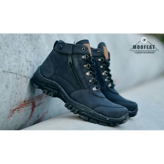 SEPATU PRIA BOOTS SAFETY MOOFEAT ELASTICO ORIGINAL