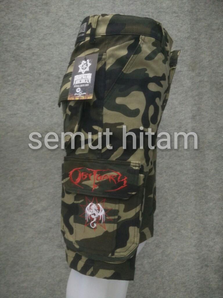 Celana Pendek Cargo Pria / Celana Pendek Kempol Army Prapatan Rebel