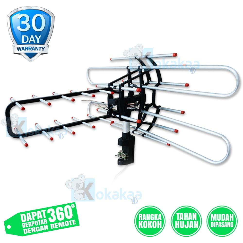 Niko Antenna TV Outdoor NK-850CX With Booster + Remote Antena TV