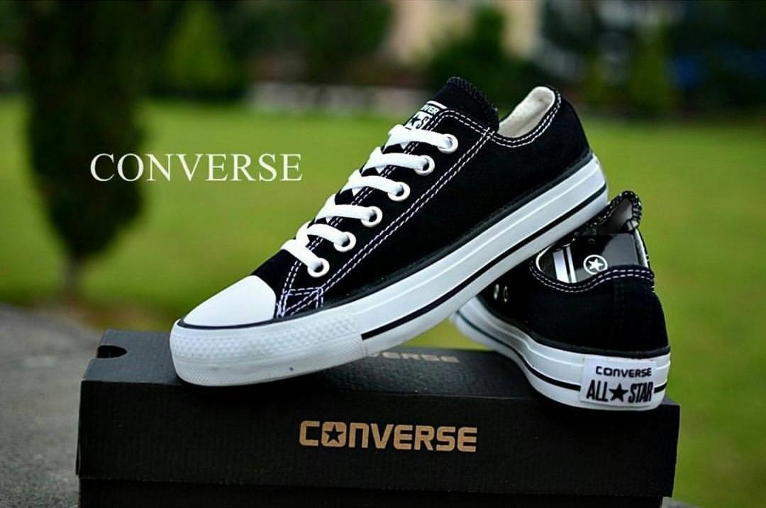 Sepatu casual converse all star hitam-sepatu sneakers-sepatu sekolah