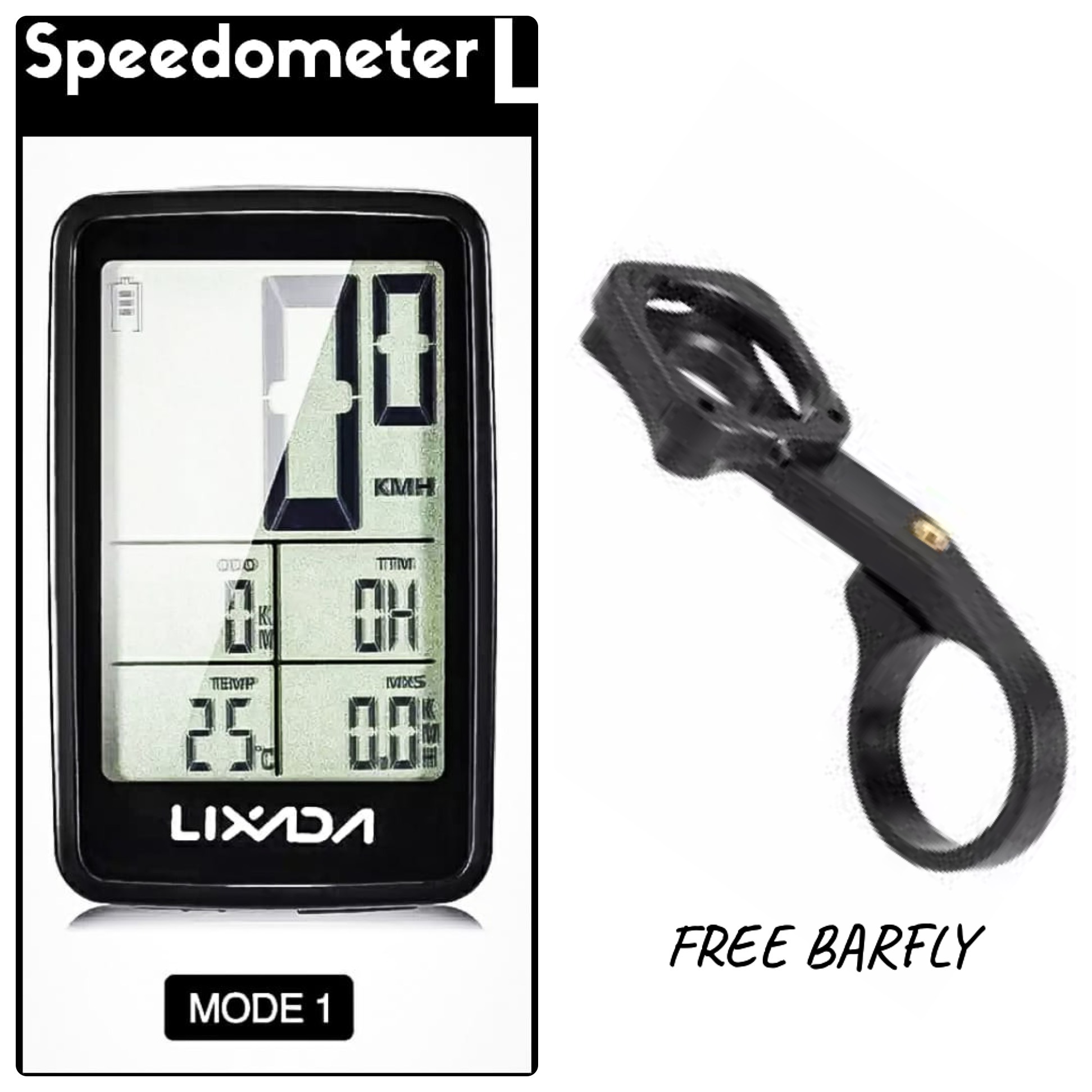 speedometer lixada wireless