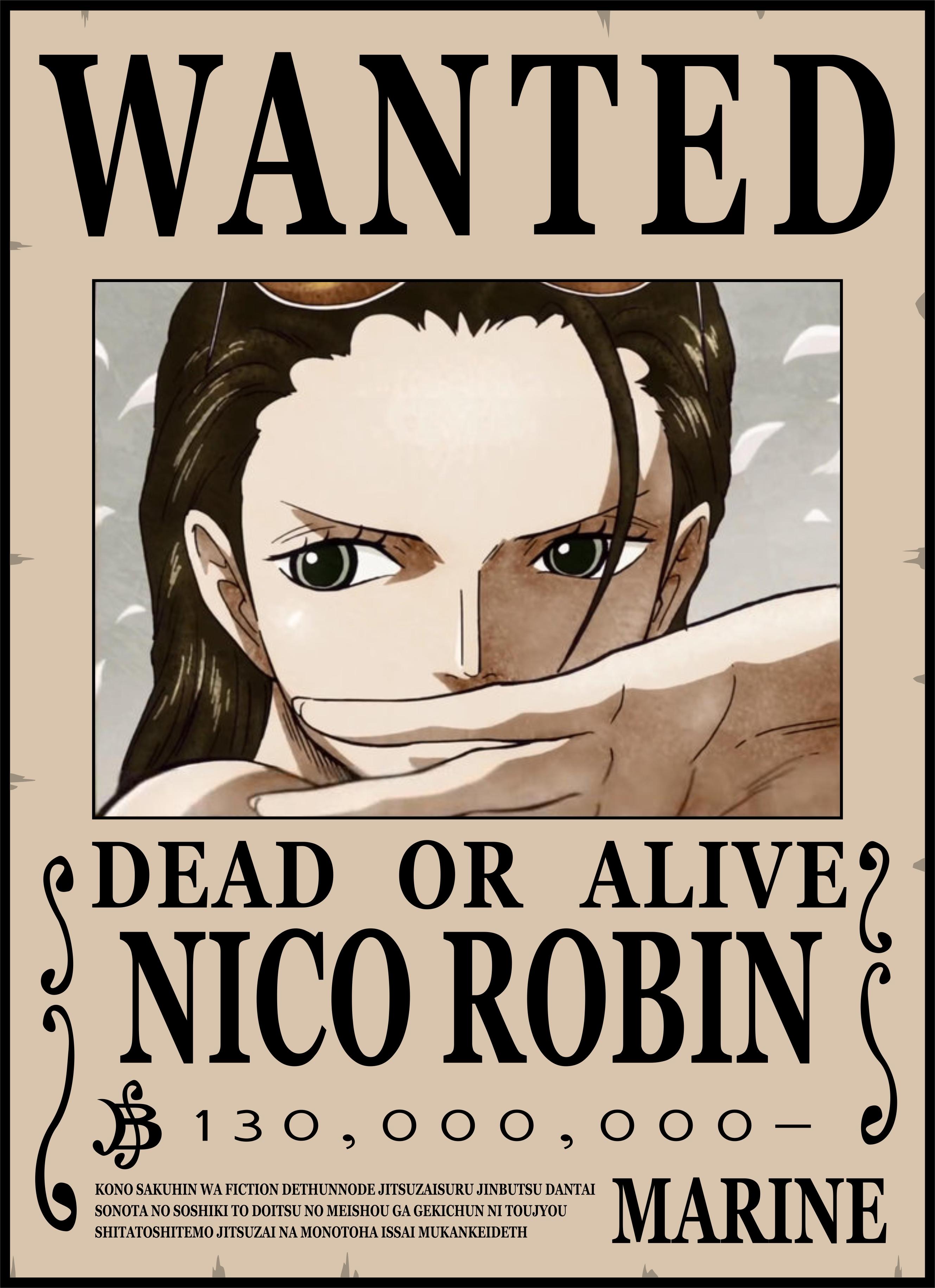Font Poster Buronan One Piece