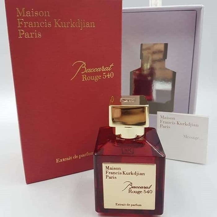 Baccarat Rouge 540 Extrait De Parfume Edp 70ml Original Bnib Terlaris Termurah Terbaik Lazada Indonesia