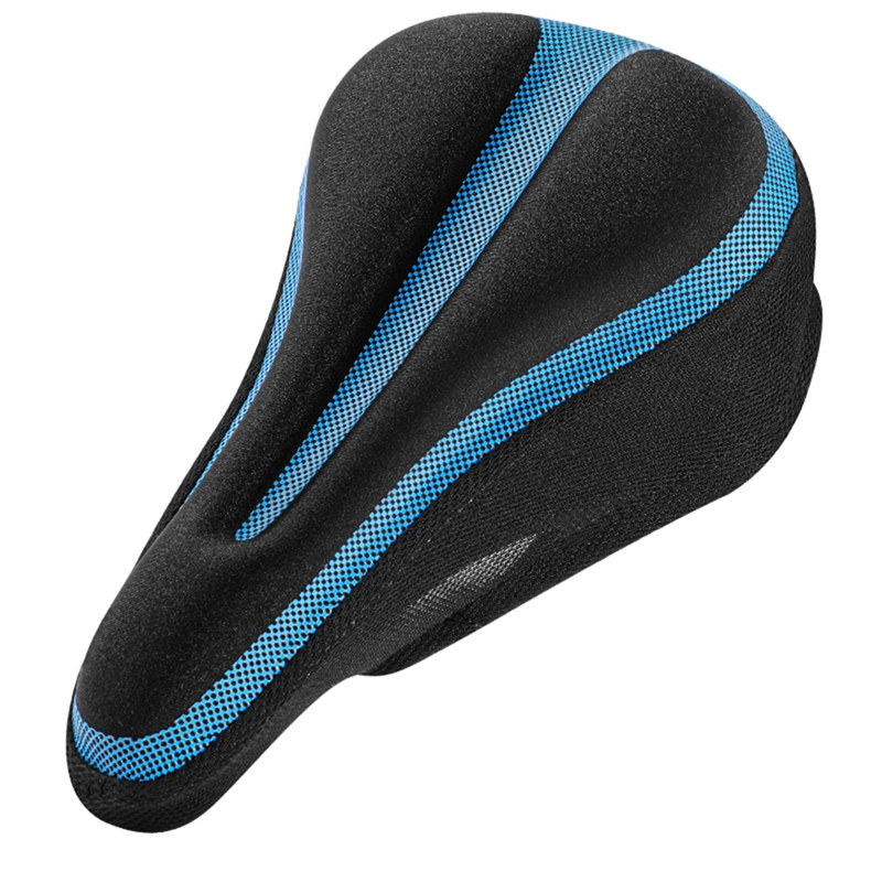 3D Soft Thickened Bicycle Seat Breathable Bicycle Saddle Seat Cover Comfortable Seat Mountain Bike Cycling Pad