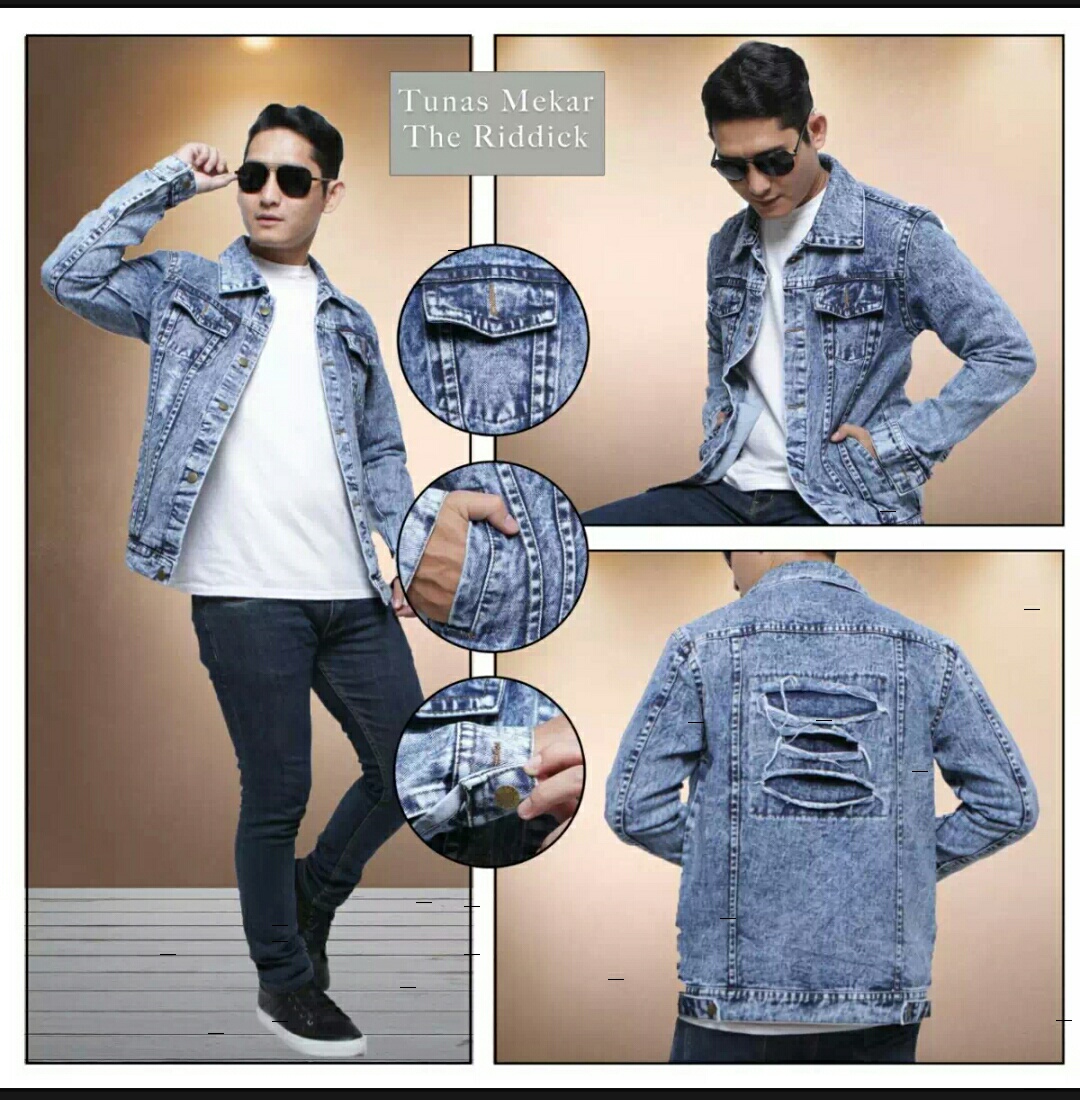 JACKET JEANS IMPORT MEDIUM BLUE/JAKET 