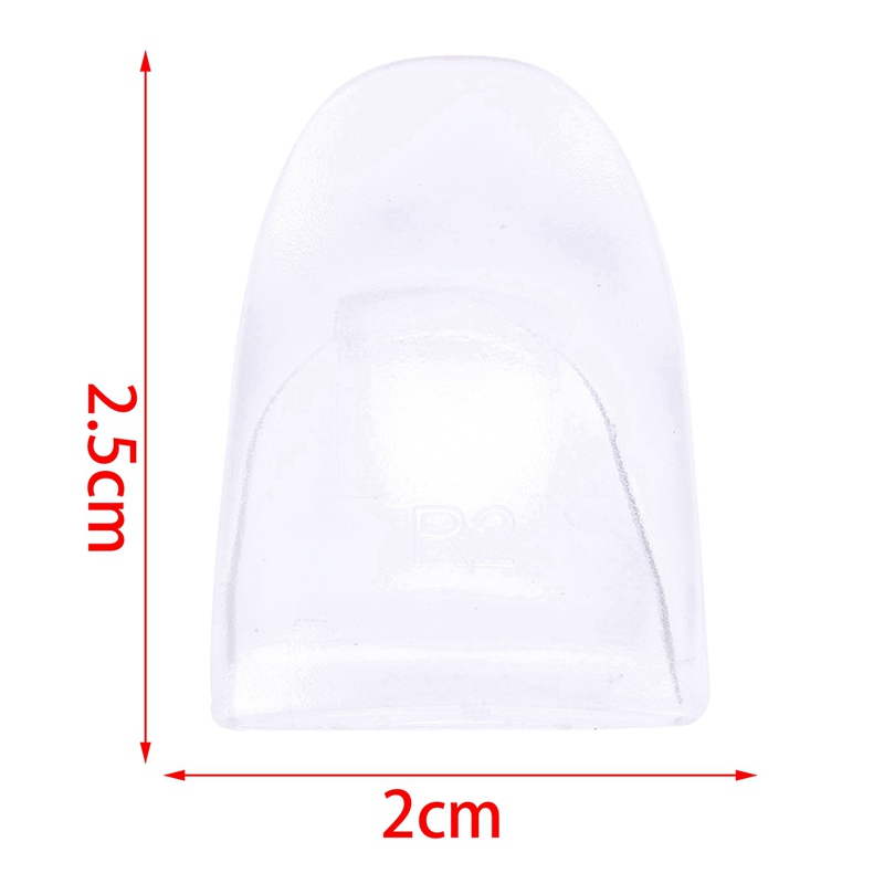 Game Accessory 1 Pair / Set L2 R2 Trigger Extended Buttons Kit For PS4 Controller(Clear)