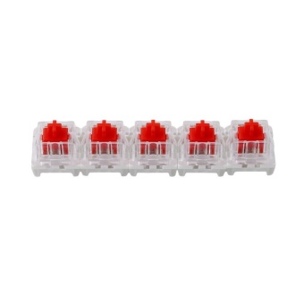 Gambar Ai Home 5Pcs 15mm Wired USB Mechanical Switch Keyboard Universal Series (Red)   intl