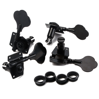 BolehDeals 4 Buah Mesin Tangan Kanan Kepala Tuner Tala Pasak Untukgitar Bass Hitam Desember 2018 - 2 BolehDeals 4 buah mesin tangan kanan kepala tuner tala pasak untukgitar bass Hitam - 2