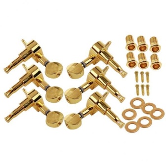 Gambar BolehDeals Electric Acoustic Guitar Tuning Pegs Locking StringTuners 3R3L With Screws   intl