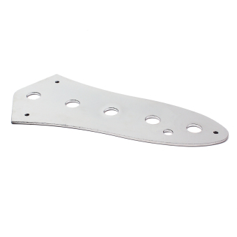 BolehDeals Shiny Baja 5 Lubang Plat Kontrol Untuk Jazz Gitar Basskrom Maret 2019 - 5 BolehDeals Shiny baja 5 lubang plat kontrol untuk Jazz gitar Basskrom - 5