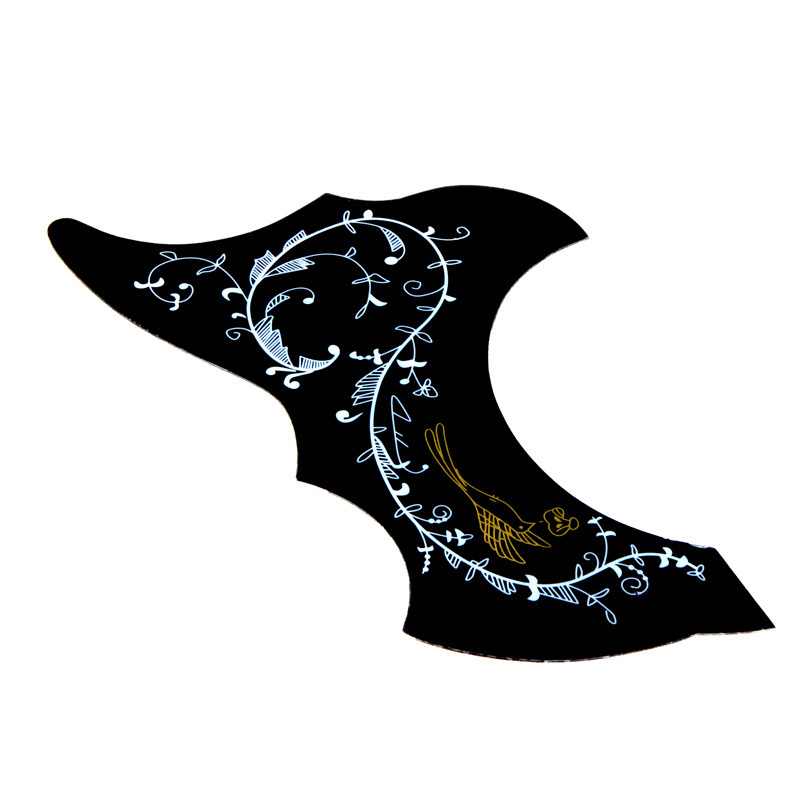 Hummingbird Gitar Akustik Seluloid Pickguard Tergores 