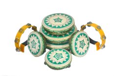 Cahaya Abadi Rebana - Kompang Kasidah Batik Lukis - Hijau